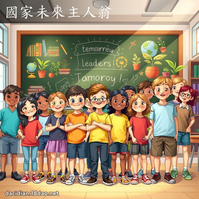 国家未来主人翁 - 国语大辞典配图