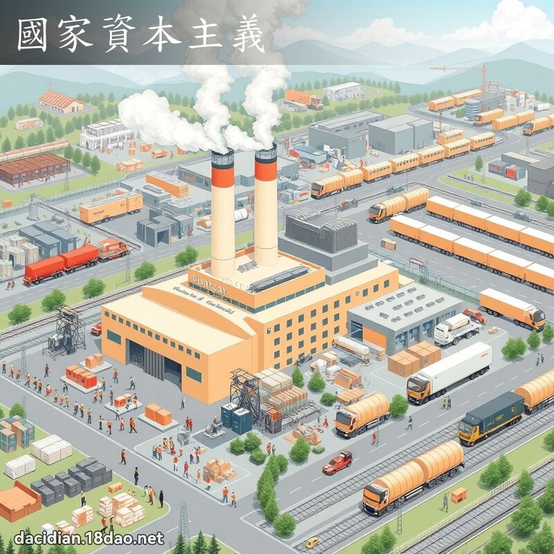 國家資本主義 - 國語大辭典配圖