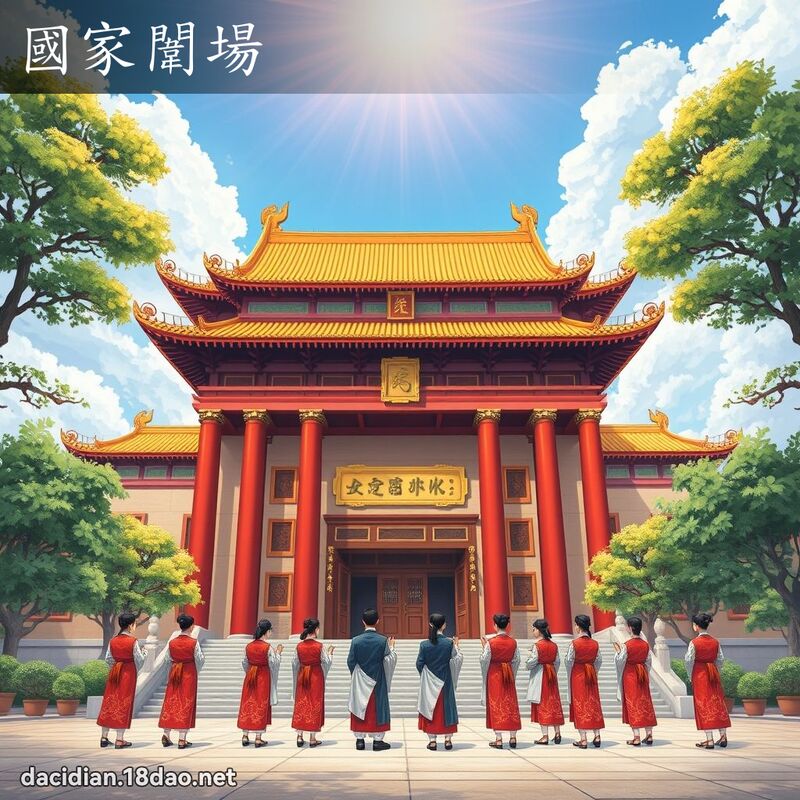 国家闈场 - 国语大辞典配图