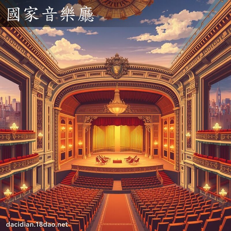 国家音乐厅 - 国语大辞典配图