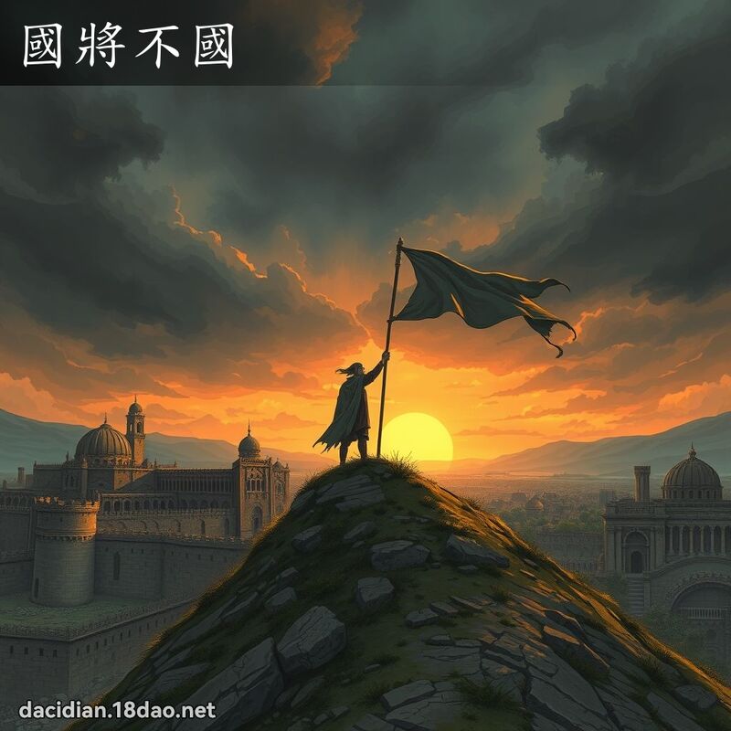 国將不国 - 国语大辞典配图