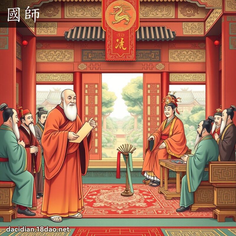 國師 - 國語大辭典配圖