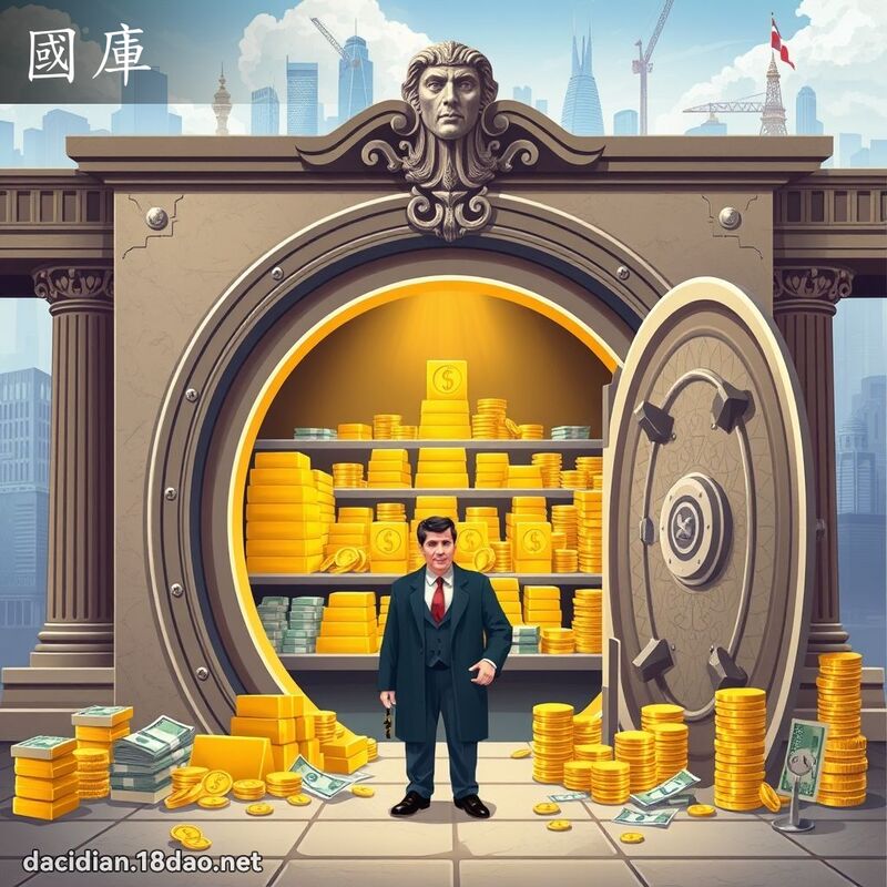 国库 - 国语大辞典配图