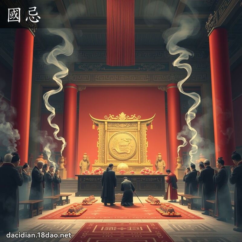 国忌 - 国语大辞典配图