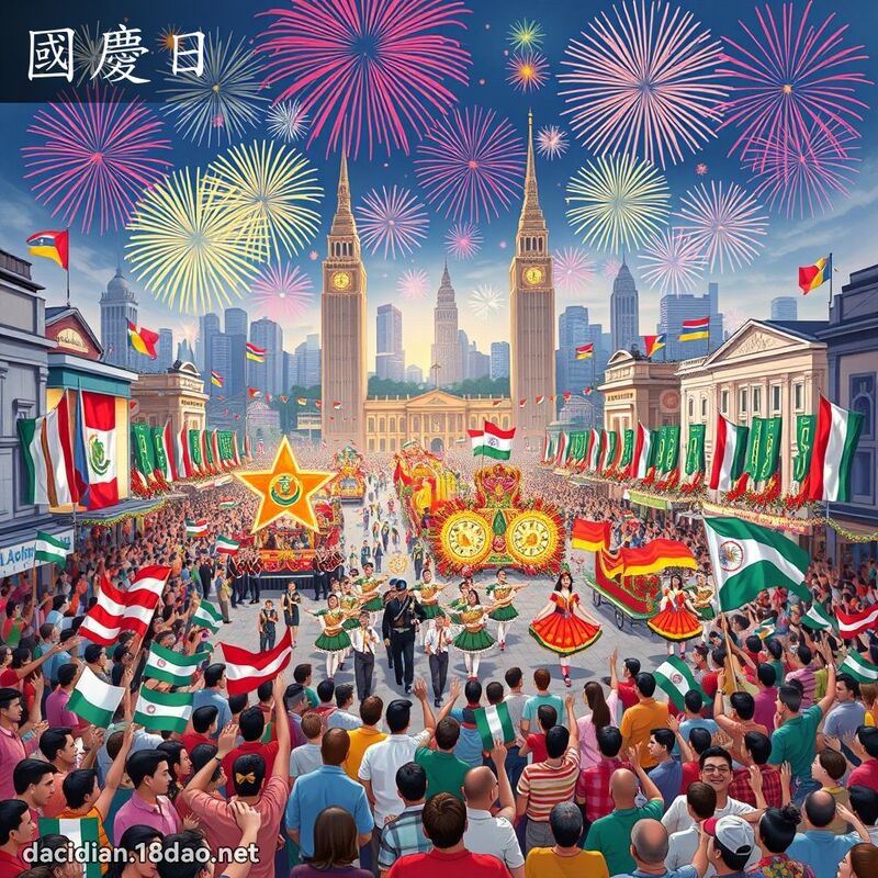国庆日 - 国语大辞典配图