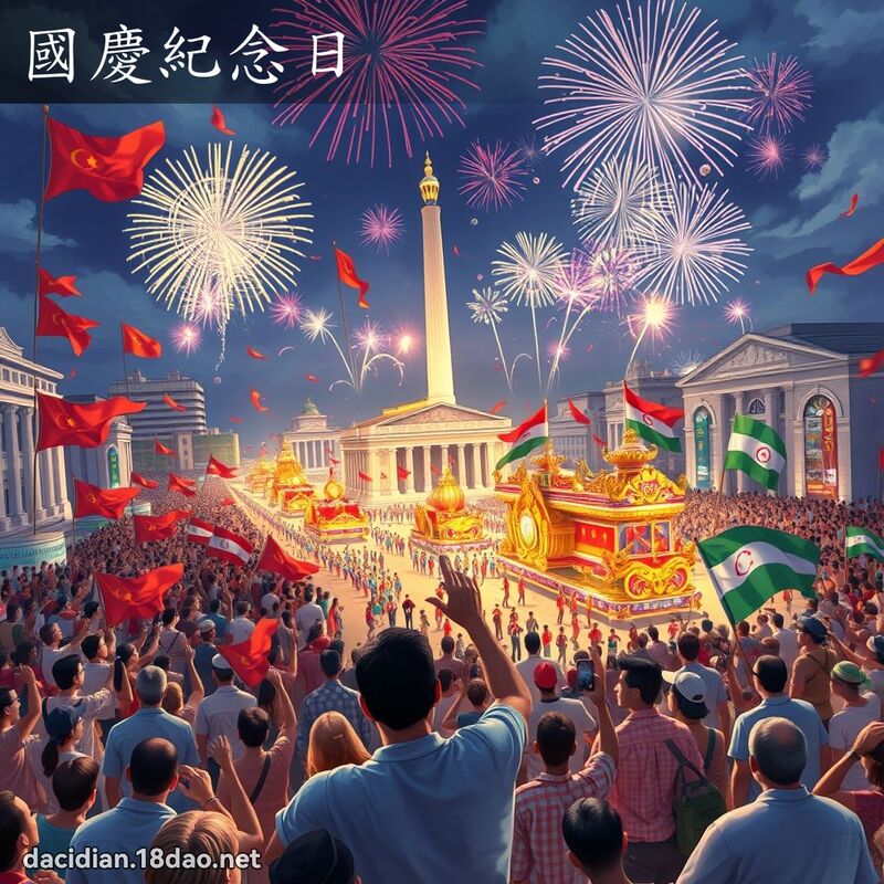 国庆纪念日 - 国语大辞典配图