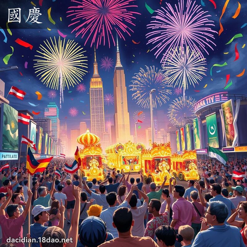 國慶 - 國語大辭典配圖