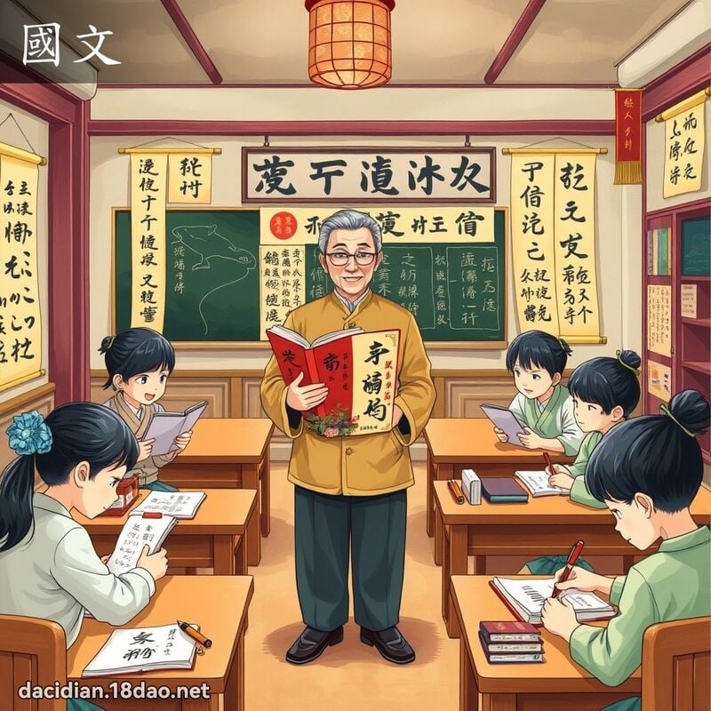國文 - 國語大辭典配圖
