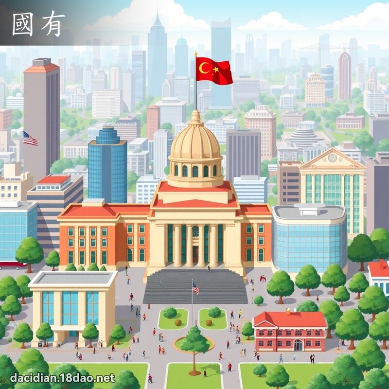 國有 - 國語大辭典配圖