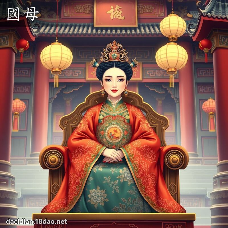 国母 - 国语大辞典配图