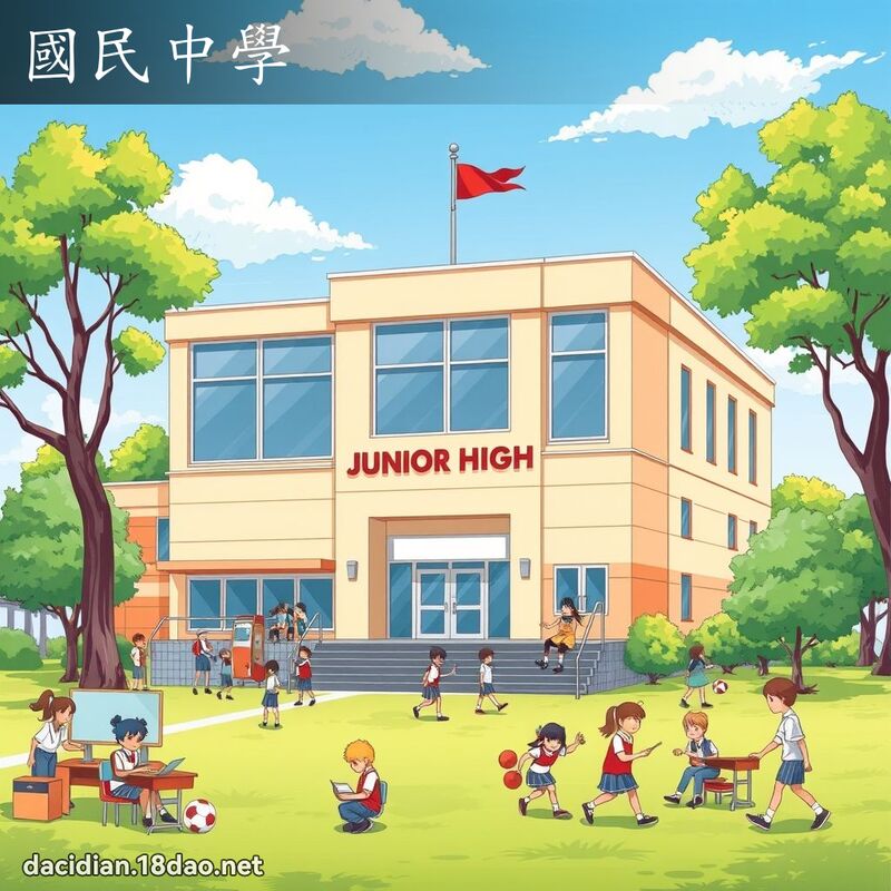 国民中学 - 国语大辞典配图