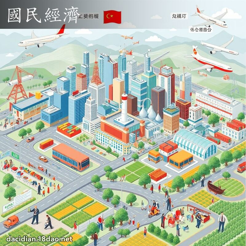 国民经济 - 国语大辞典配图