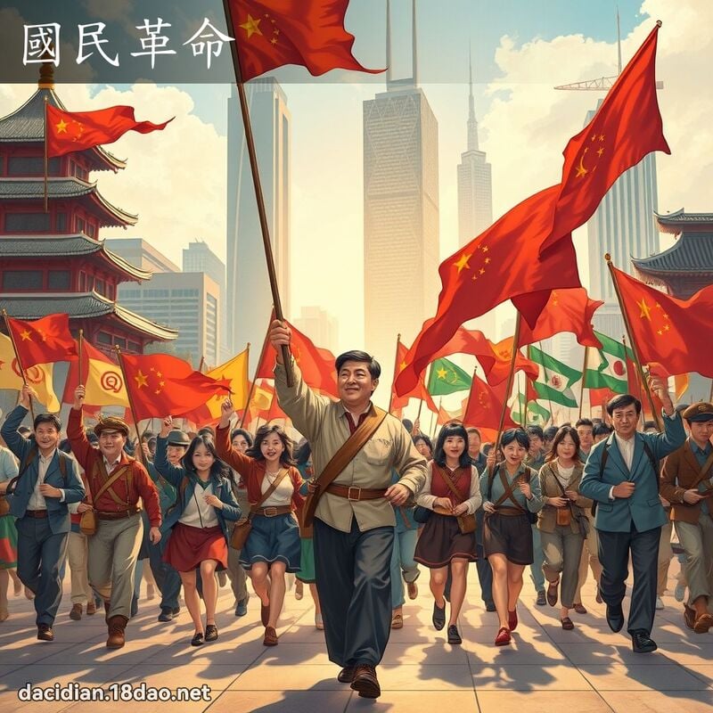 国民革命 - 国语大辞典配图