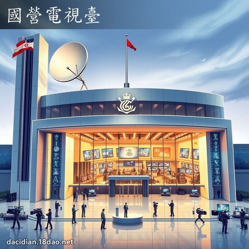 国营电视台 - 国语大辞典配图