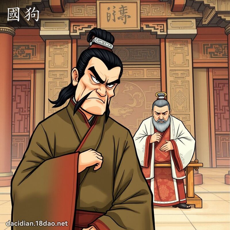 國狗 - 國語大辭典配圖