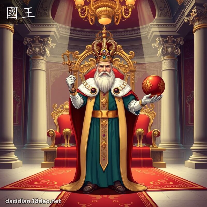 國王 - 國語大辭典配圖