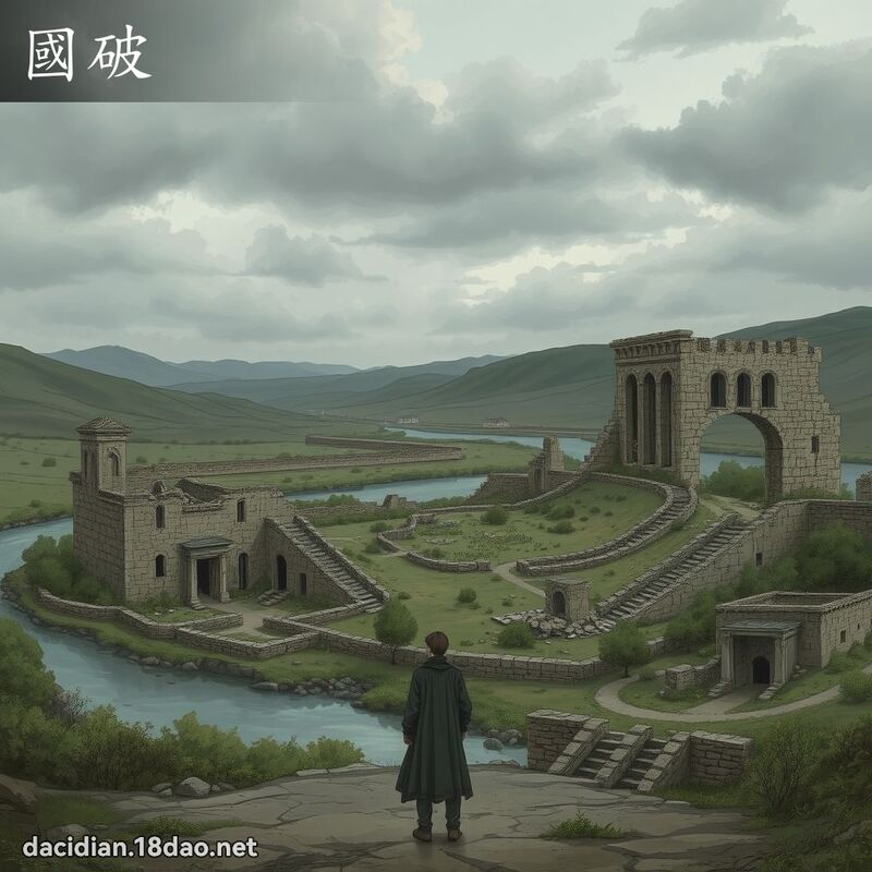 国破 - 国语大辞典配图