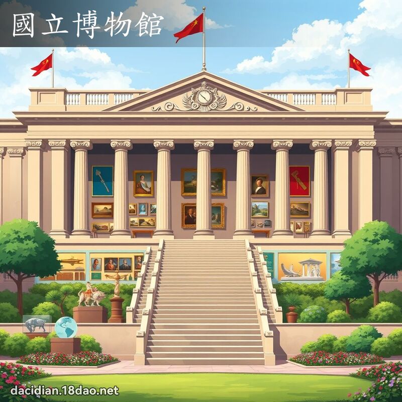 国立博物馆 - 国语大辞典配图