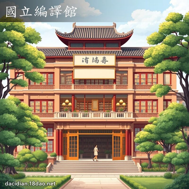 国立编译馆 - 国语大辞典配图