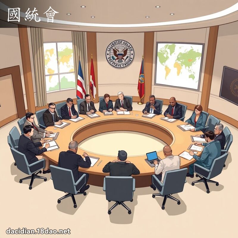 国统会 - 国语大辞典配图