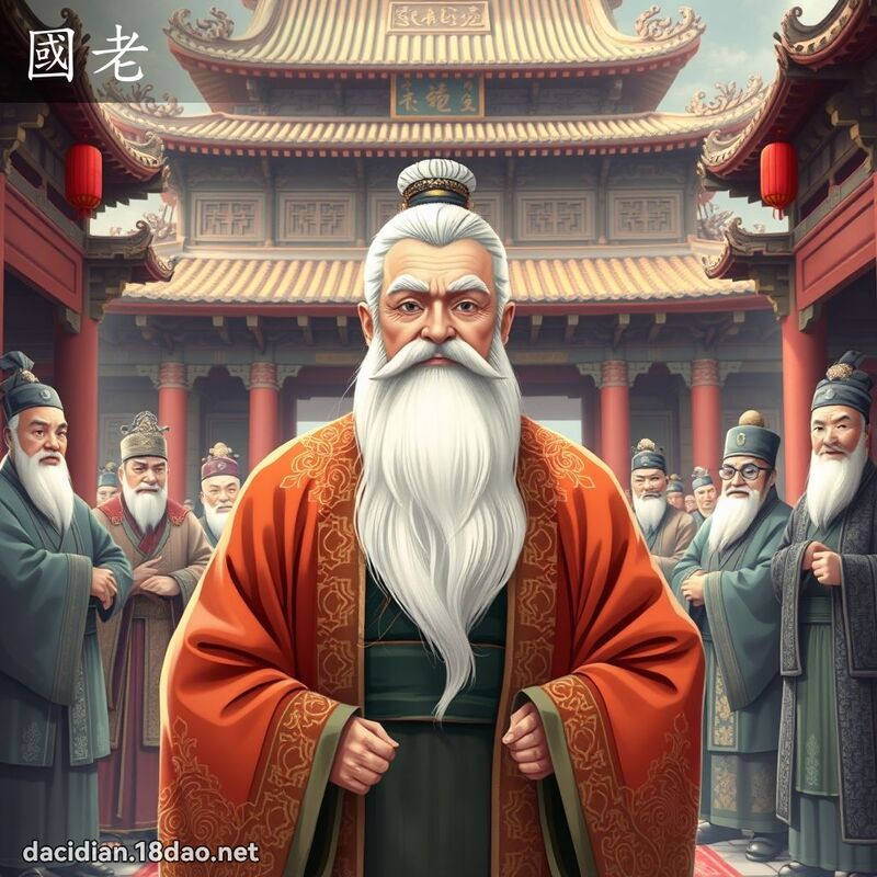 国老 - 国语大辞典配图