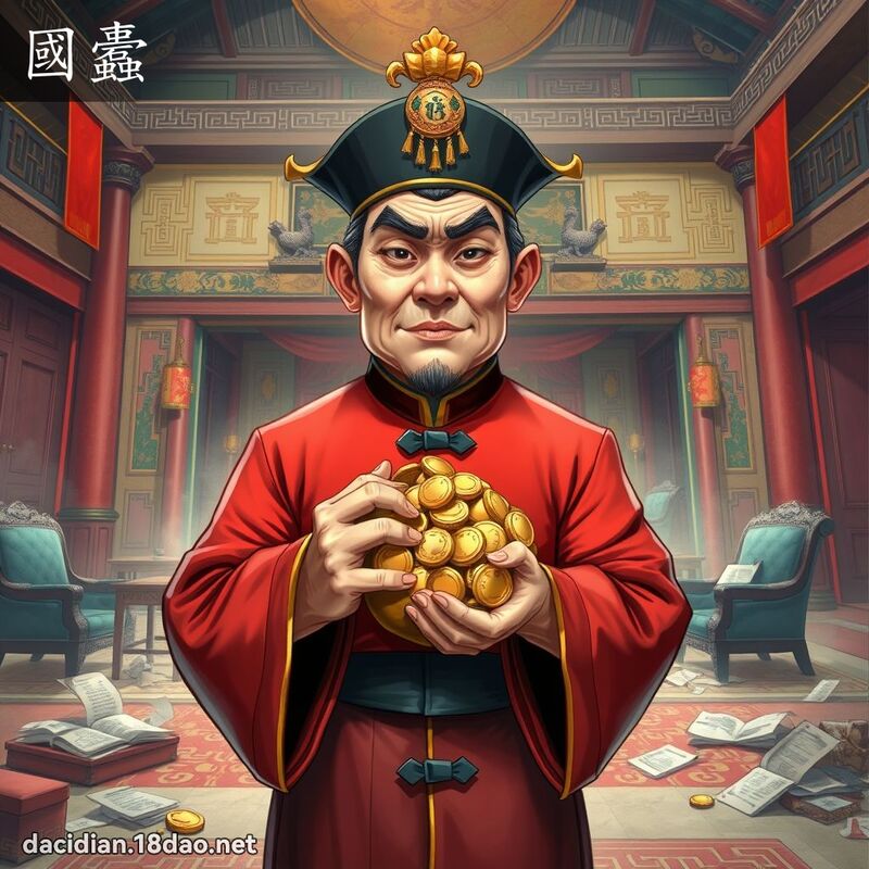 國蠹 - 國語大辭典配圖