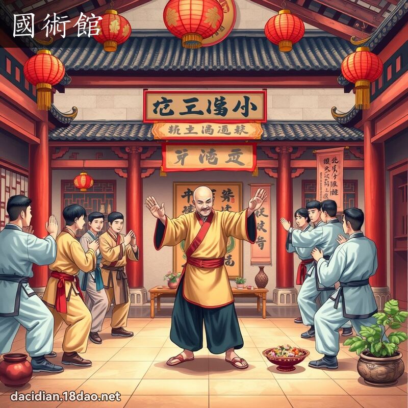 国术馆 - 国语大辞典配图