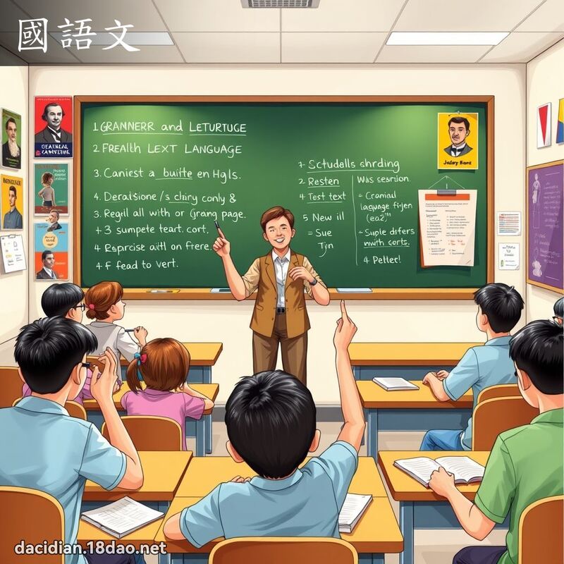 國語文 - 國語大辭典配圖