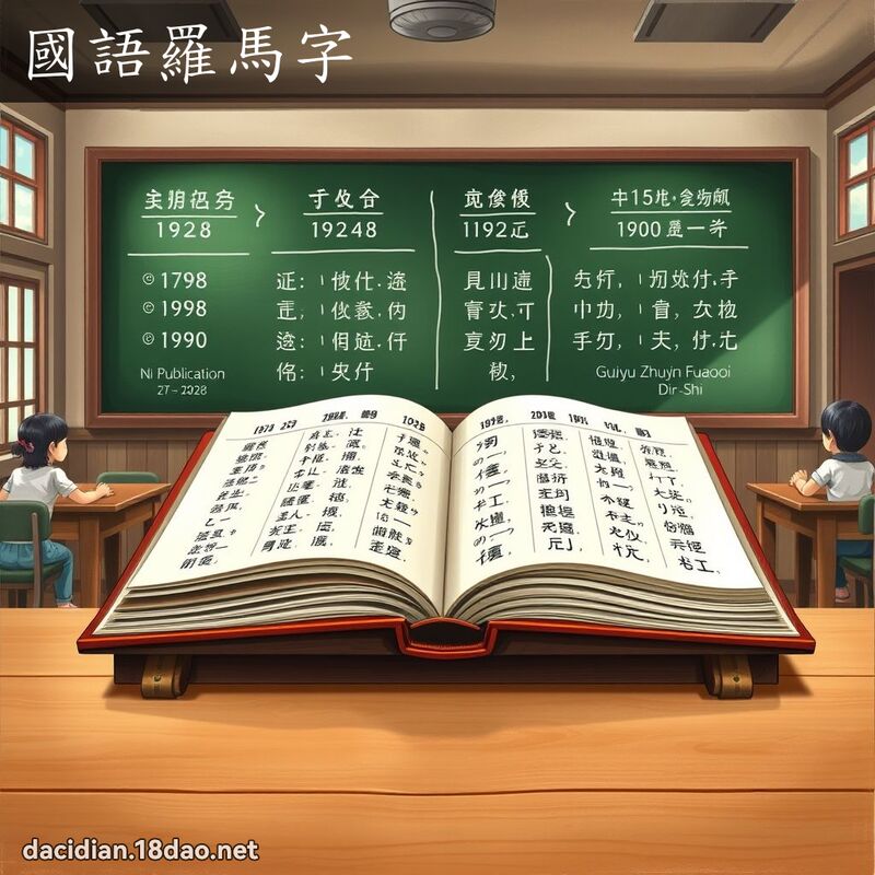 国语罗马字 - 国语大辞典配图
