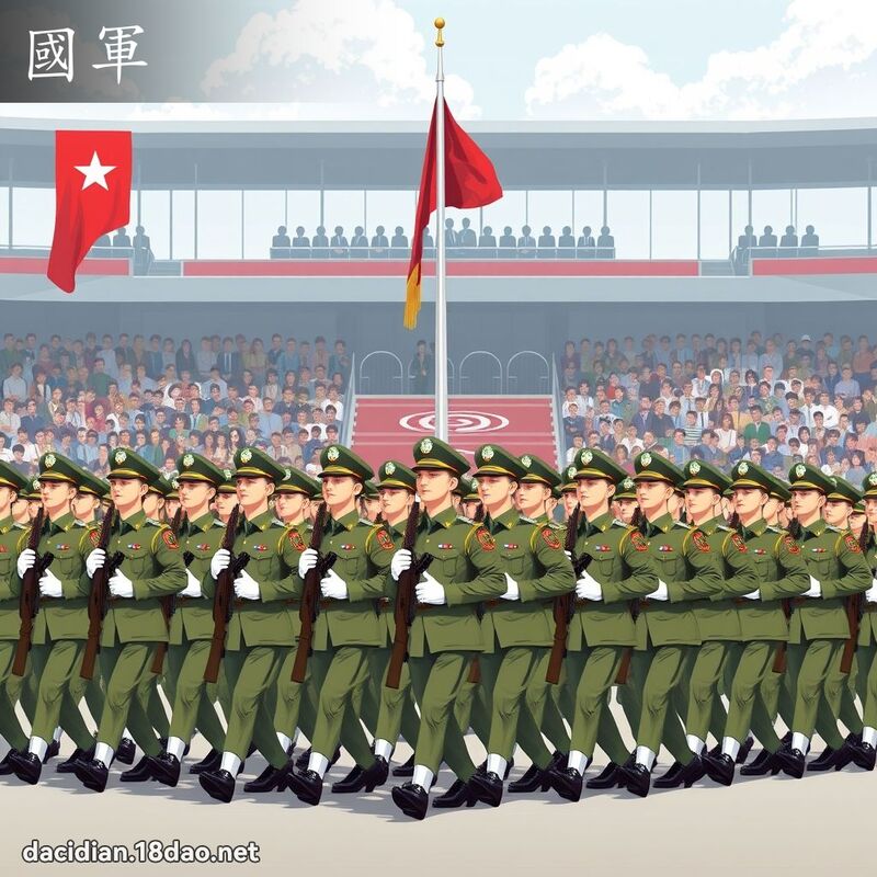 国军 - 国语大辞典配图