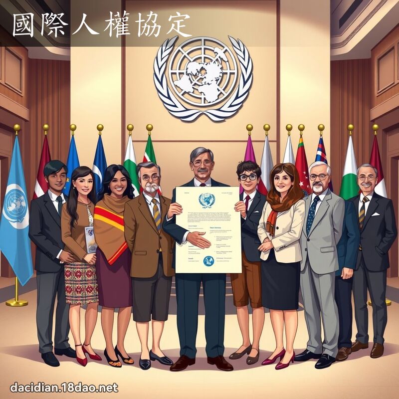 国际人权协定 - 国语大辞典配图