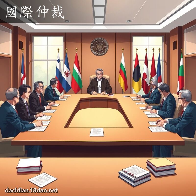 国际仲裁 - 国语大辞典配图