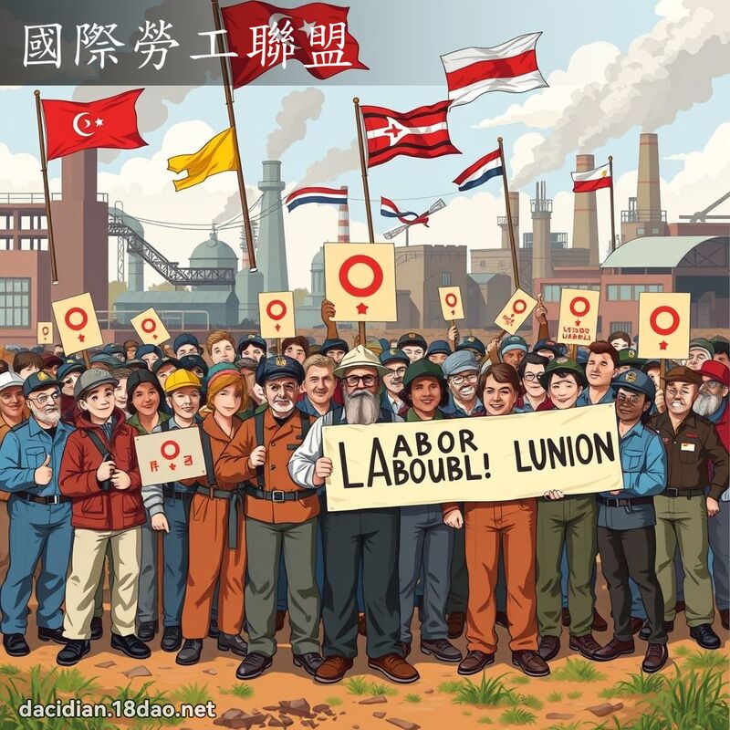 國際勞工聯盟 - 國語大辭典配圖