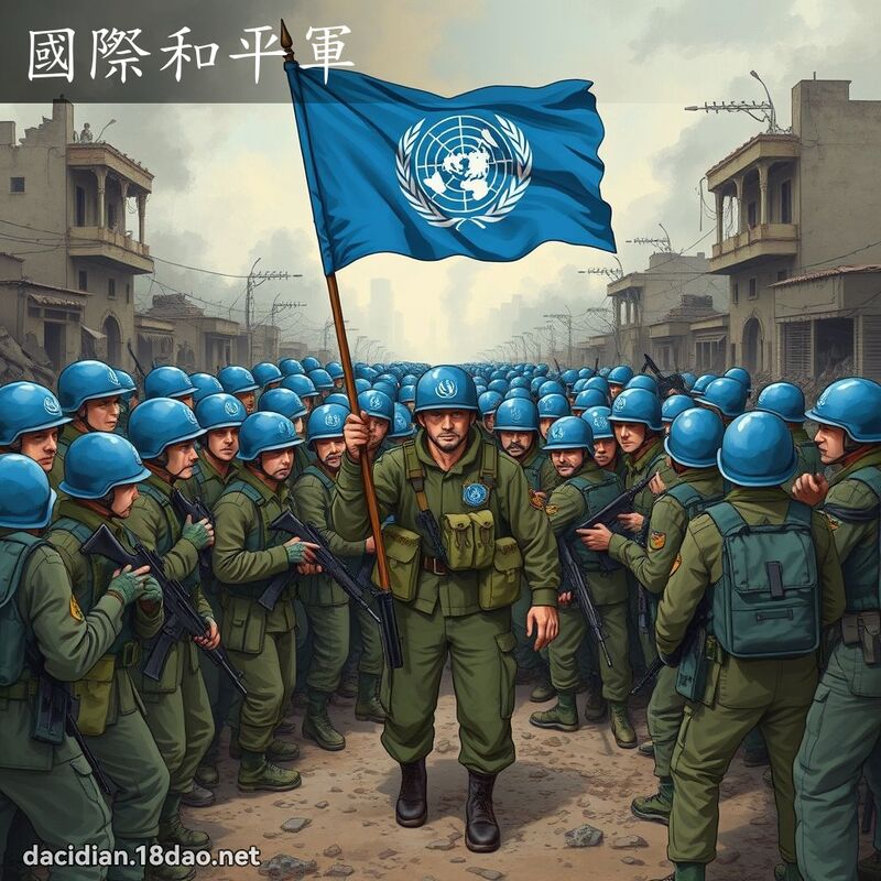 國際和平軍 - 國語大辭典配圖