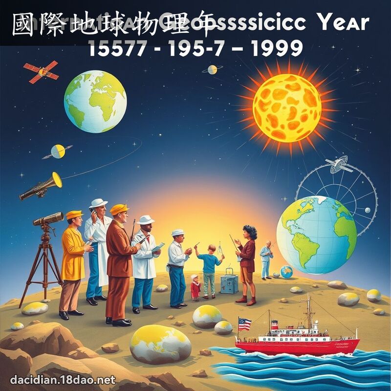 国际地球物理年 - 国语大辞典配图
