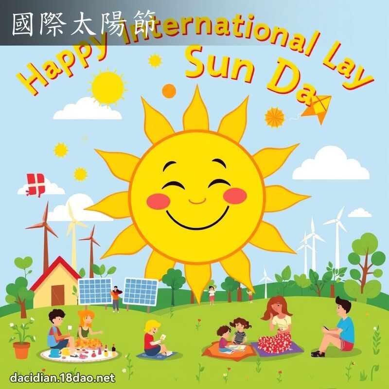 国际太阳节 - 国语大辞典配图