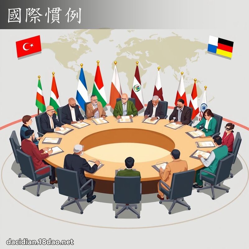 国际惯例 - 国语大辞典配图