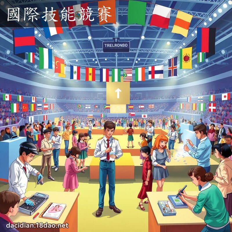 国际技能竞赛 - 国语大辞典配图