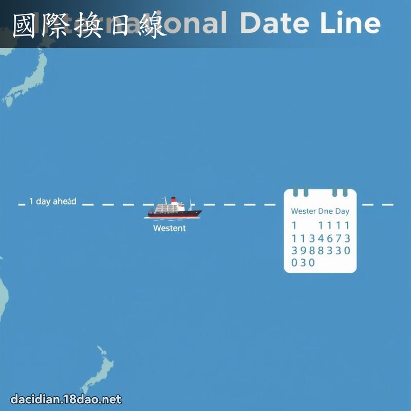 国际换日线 - 国语大辞典配图