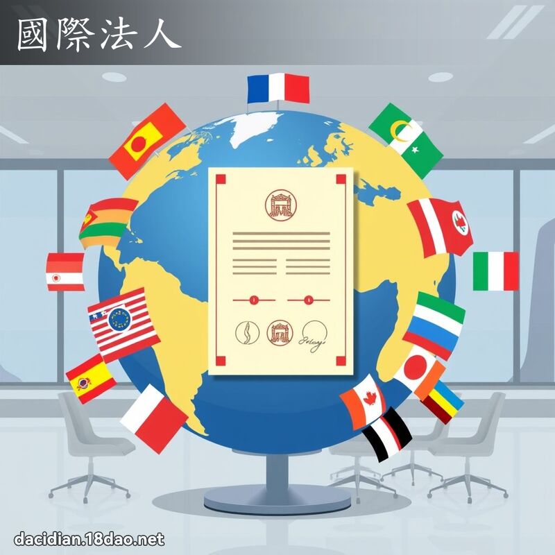 国际法人 - 国语大辞典配图