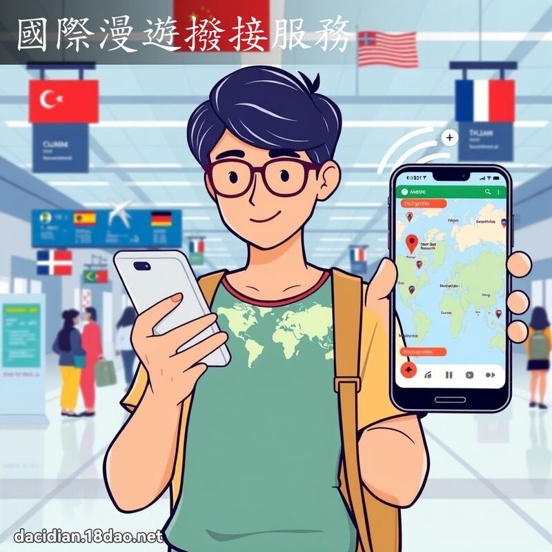 国际漫游拨接服务 - 国语大辞典配图