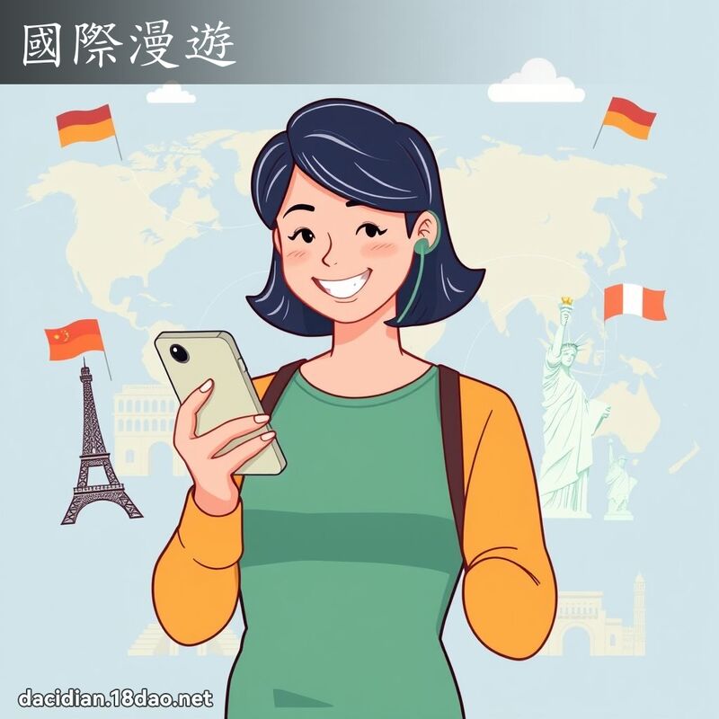 国际漫游 - 国语大辞典配图