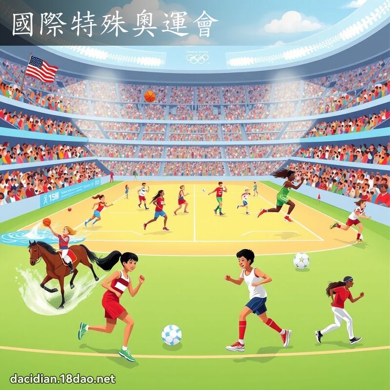 國際特殊奧運會 - 國語大辭典配圖
