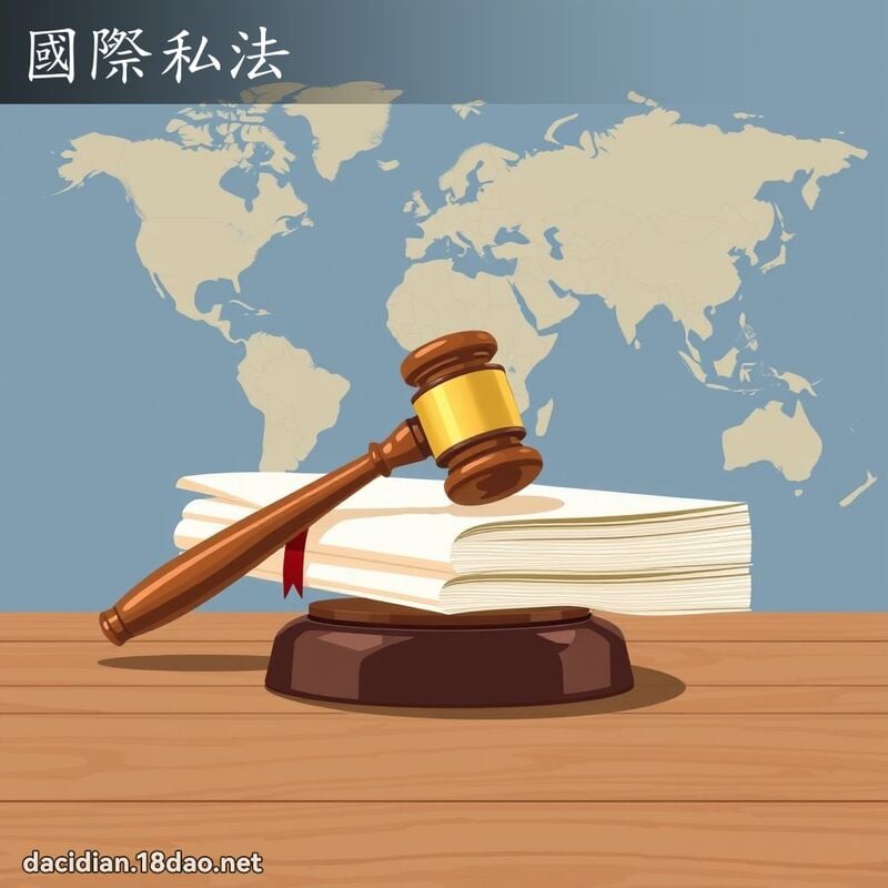 国际私法 - 国语大辞典配图