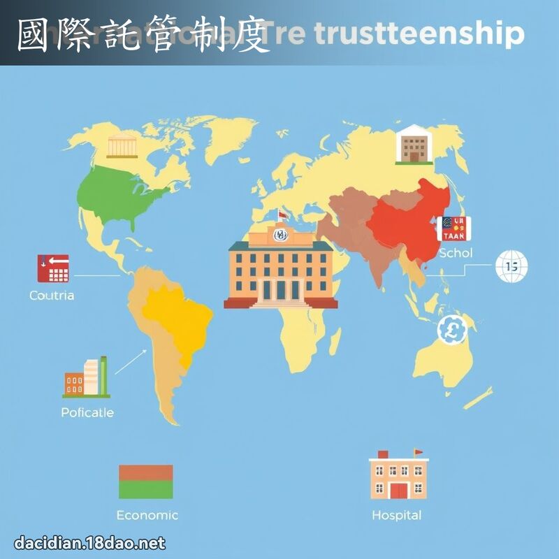 国际託管制度 - 国语大辞典配图