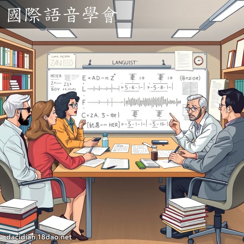 国际语音学会 - 国语大辞典配图
