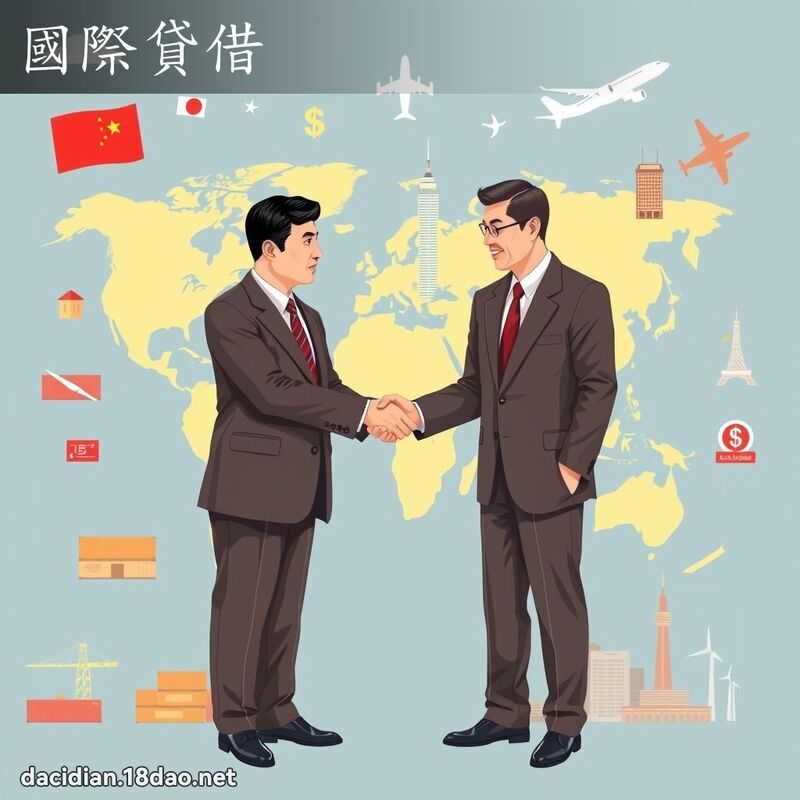 国际贷借 - 国语大辞典配图