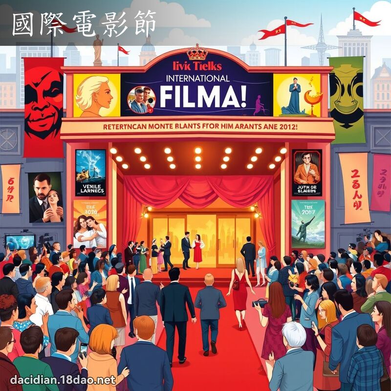 國際電影節 - 國語大辭典配圖