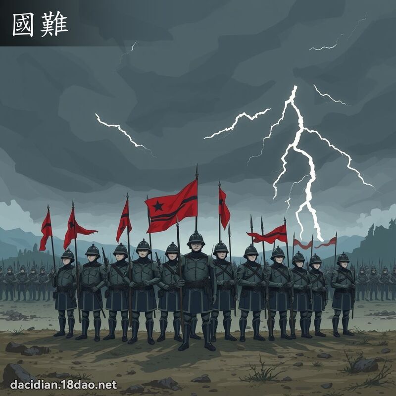 国难 - 国语大辞典配图