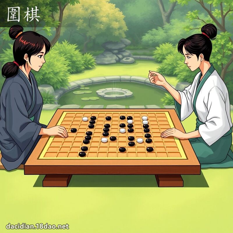 围棋 - 国语大辞典配图
